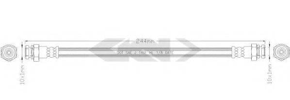 KIA KD00143810 Гальмівний шланг