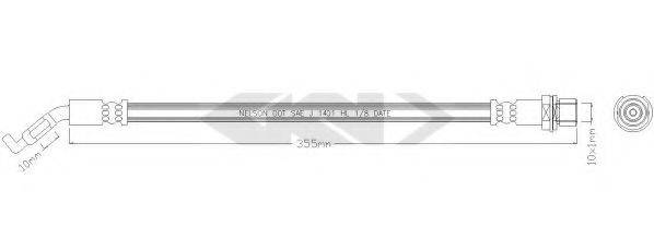 LEXUS 9094702F72 Гальмівний шланг