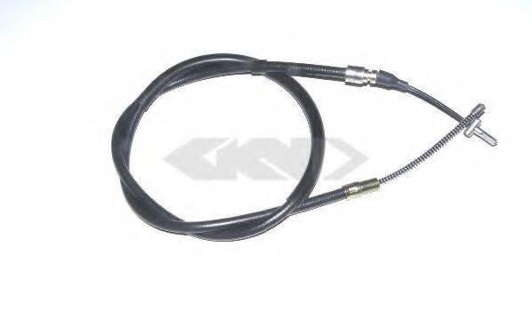 VOLVO 3457229 Трос, стоянкова гальмівна система