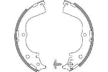 LUCAS ELECTRICAL GS8593 Комплект гальмівних колодок