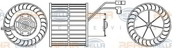 BEHR HELLA SERVICE 8EW 009 100-011