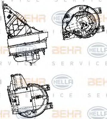 BEHR HELLA SERVICE 8EW 009 158-391