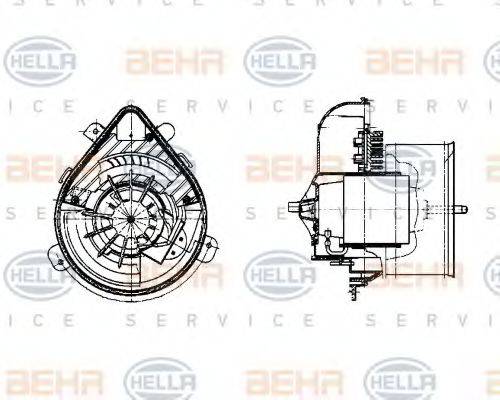 BEHR HELLA SERVICE 8EW 009 159-271