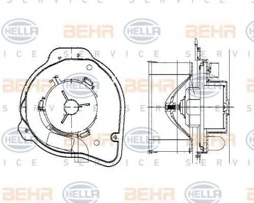BEHR HELLA SERVICE 8EW 009 159-281