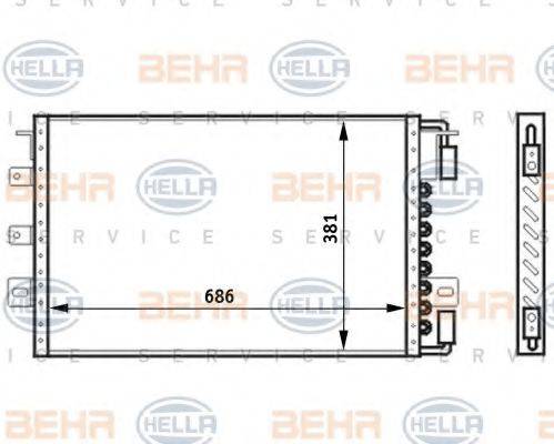 BEHR HELLA SERVICE 8FC 351 024-131