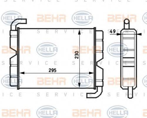 BEHR HELLA SERVICE 8FH 351 024-381
