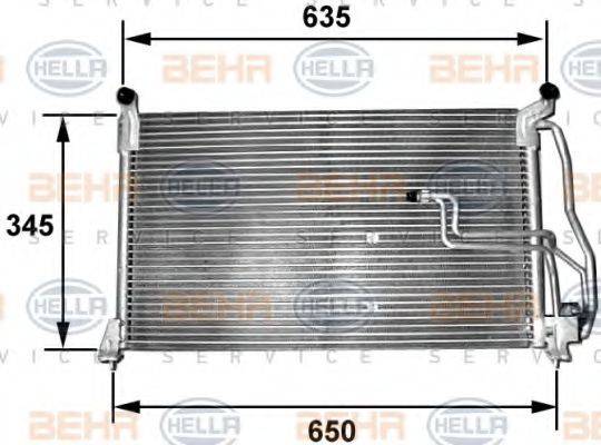 BEHR HELLA SERVICE 8FC 351 035-151