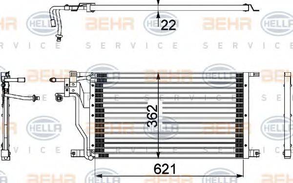 BEHR HELLA SERVICE 8FC 351 036-441
