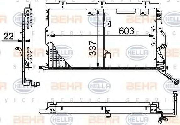 BEHR HELLA SERVICE 8FC 351 037-311