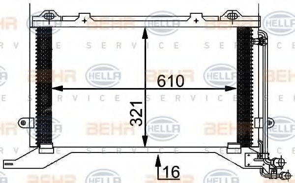 BEHR HELLA SERVICE 8FC 351 038-501