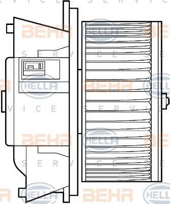 BEHR HELLA SERVICE 8EW 351 039-321