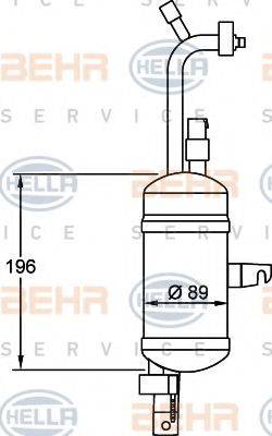 BEHR HELLA SERVICE 8FT 351 192-341