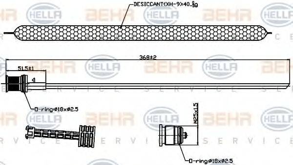 BEHR HELLA SERVICE 8FT 351 193-241