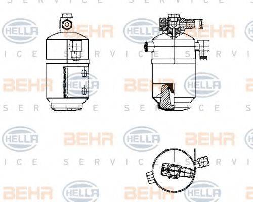 BEHR HELLA SERVICE 8FT 351 195-181