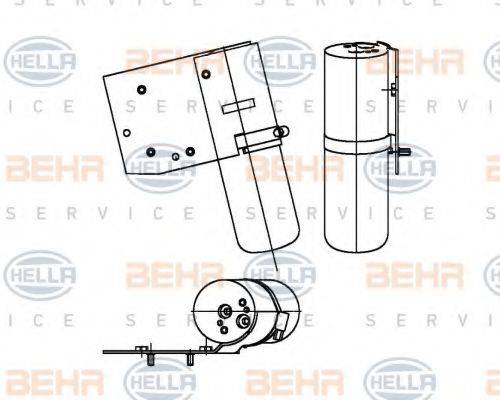 BEHR HELLA SERVICE 8FT 351 198-551