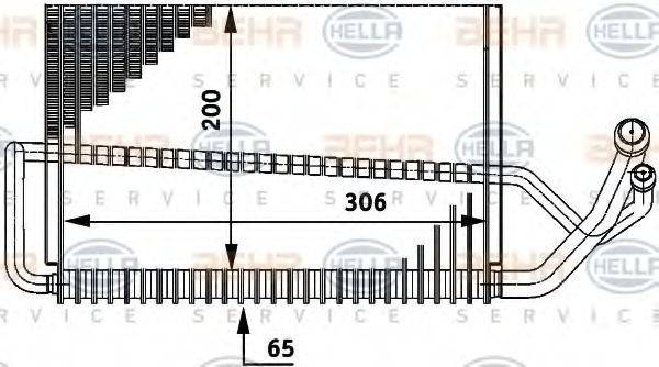 BEHR HELLA SERVICE 8FV 351 211-291