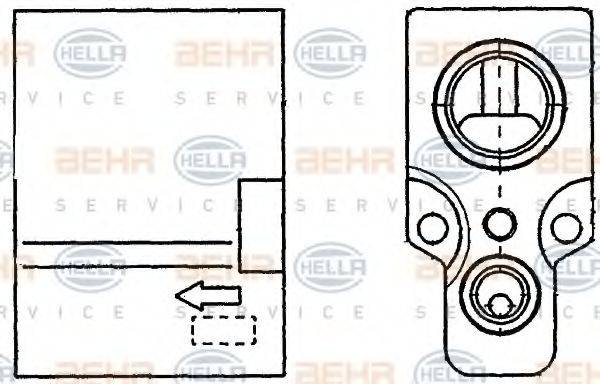 BEHR HELLA SERVICE 8UW 351 234-241