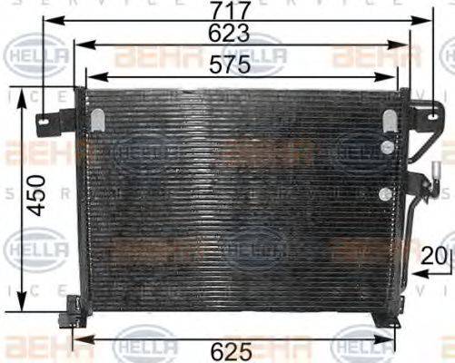 BEHR HELLA SERVICE 8FC 351 300-501