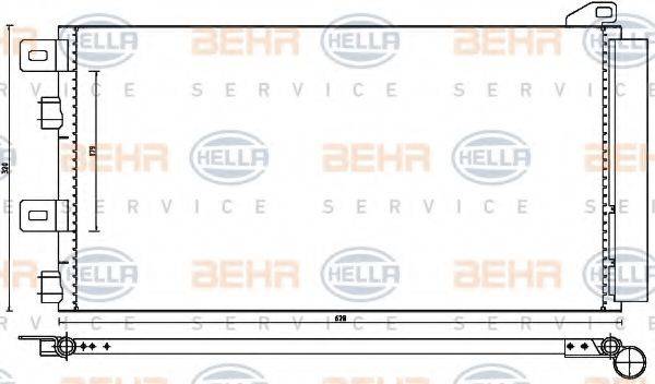 BEHR HELLA SERVICE 8FC 351 300-641