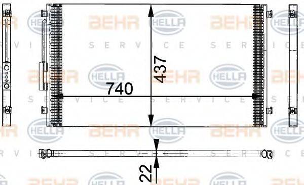 BEHR HELLA SERVICE 8FC 351 301-141