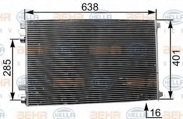 BEHR HELLA SERVICE 8FC 351 301-561