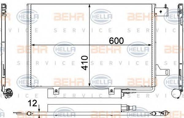 BEHR HELLA SERVICE 8FC 351 301-681