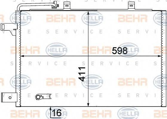 BEHR HELLA SERVICE 8FC 351 301-684