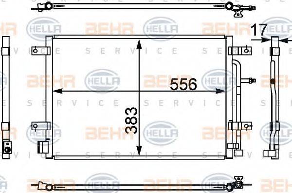 BEHR HELLA SERVICE 8FC 351 302-441