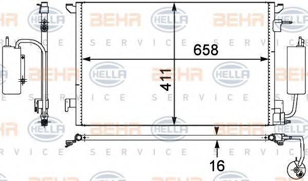 BEHR HELLA SERVICE 8FC 351 302-531