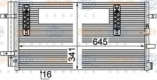 BEHR HELLA SERVICE 8FC 351 303-501