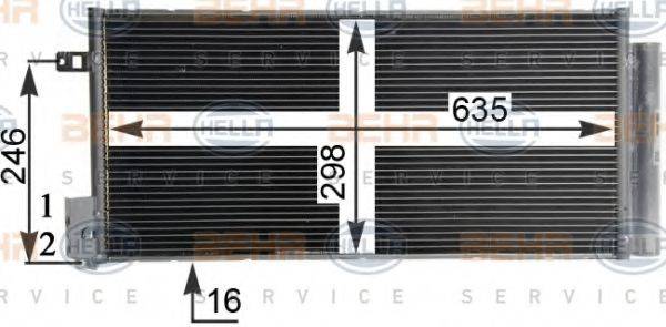 BEHR HELLA SERVICE 8FC 351 304-721