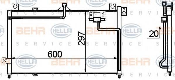 BEHR HELLA SERVICE 8FC 351 306-121