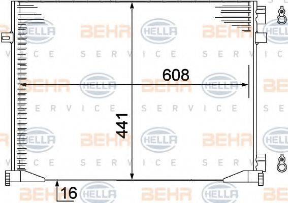 BEHR HELLA SERVICE 8FC 351 306-661