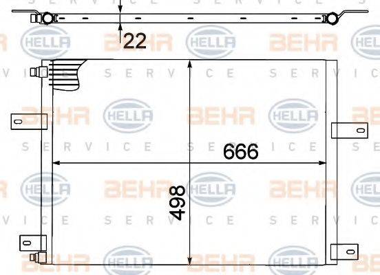 BEHR HELLA SERVICE 8FC 351 307-611