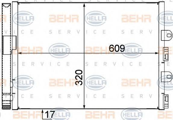 BEHR HELLA SERVICE 8FC 351 309-081