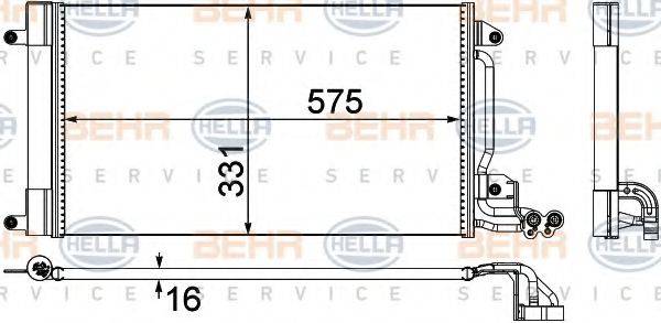 BEHR HELLA SERVICE 8FC 351 309-131
