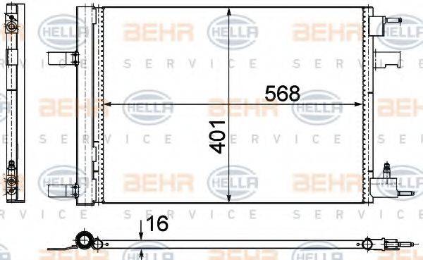 BEHR HELLA SERVICE 8FC 351 310-611