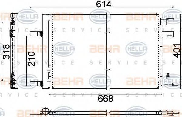 BEHR HELLA SERVICE 8FC 351 310-621