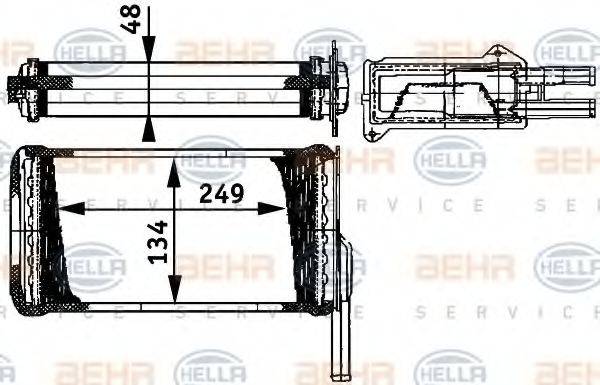 BEHR HELLA SERVICE 8FH 351 311-581