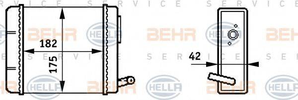 BEHR HELLA SERVICE 8FH 351 313-211