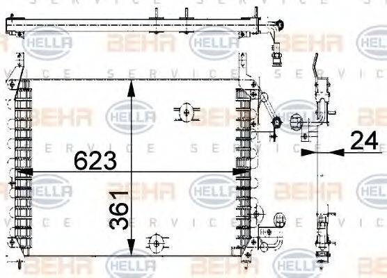 BEHR HELLA SERVICE 8FC 351 318-031