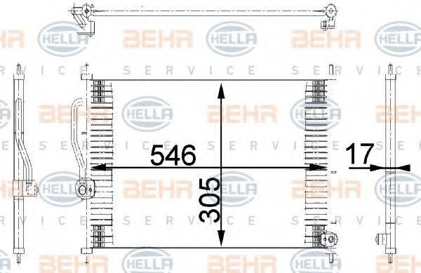 BEHR HELLA SERVICE 8FC 351 318-081