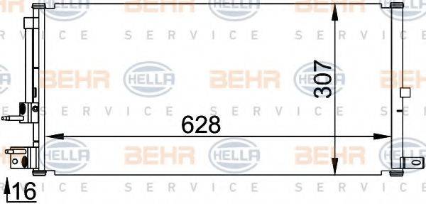 BEHR HELLA SERVICE 8FC 351 318-401
