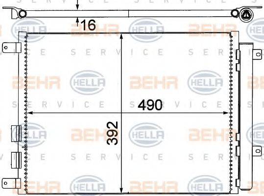 BEHR HELLA SERVICE 8FC 351 318-641