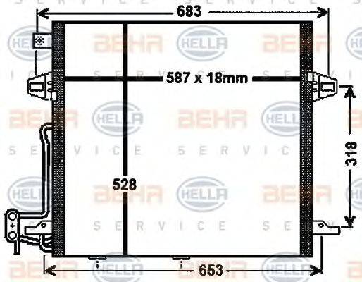 BEHR HELLA SERVICE 8FC 351 330-611