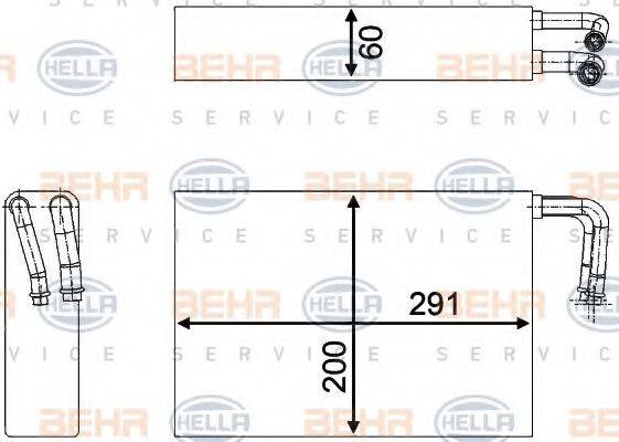 BEHR HELLA SERVICE 8FV 351 330-641