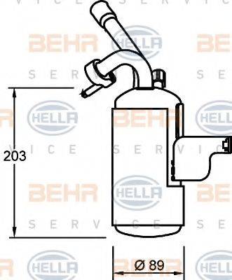 BEHR HELLA SERVICE 8FT 351 335-051
