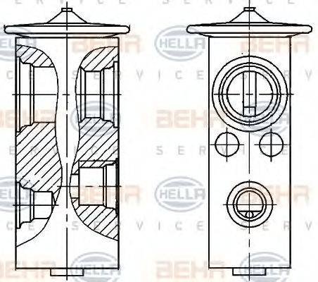 BEHR HELLA SERVICE 8UW 351 336-311