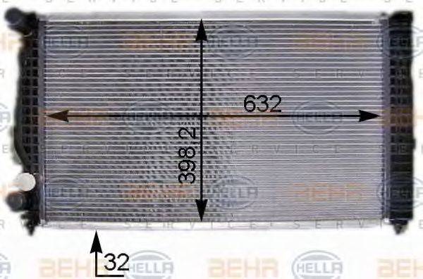 BEHR HELLA SERVICE 8MK 376 704-921