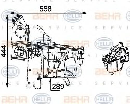 BEHR HELLA SERVICE 8MA 376 705-091